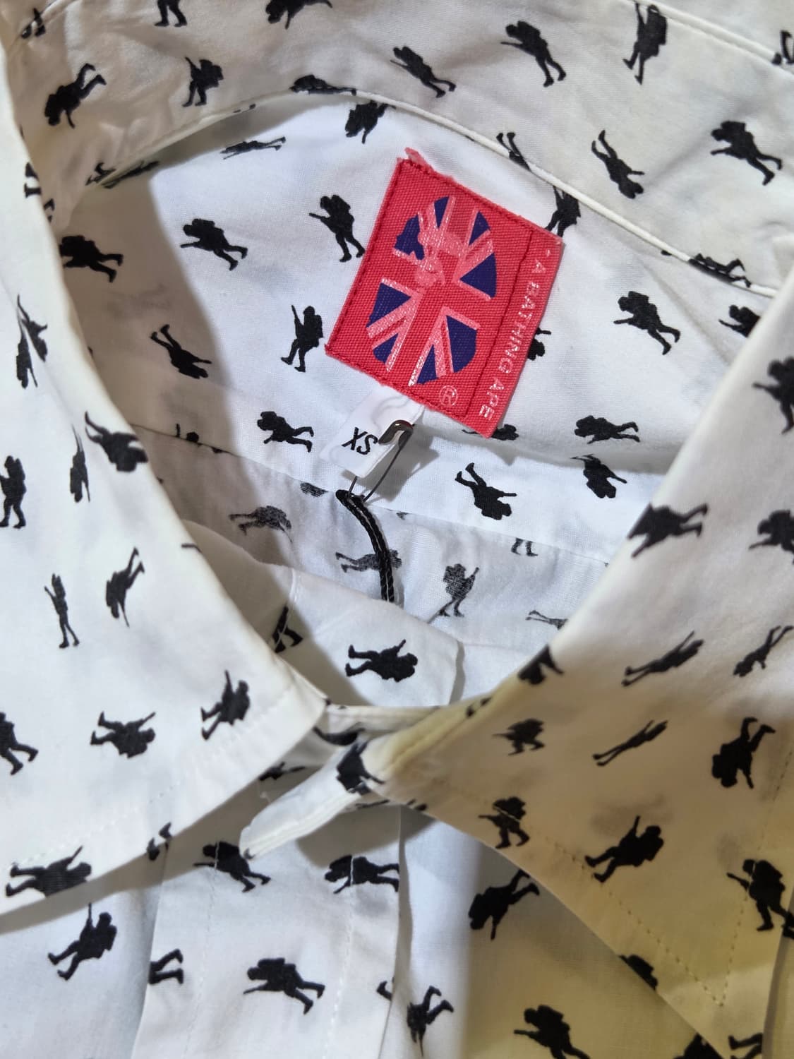 bape 베이프 화이트 패턴셔츠 상품이미지6