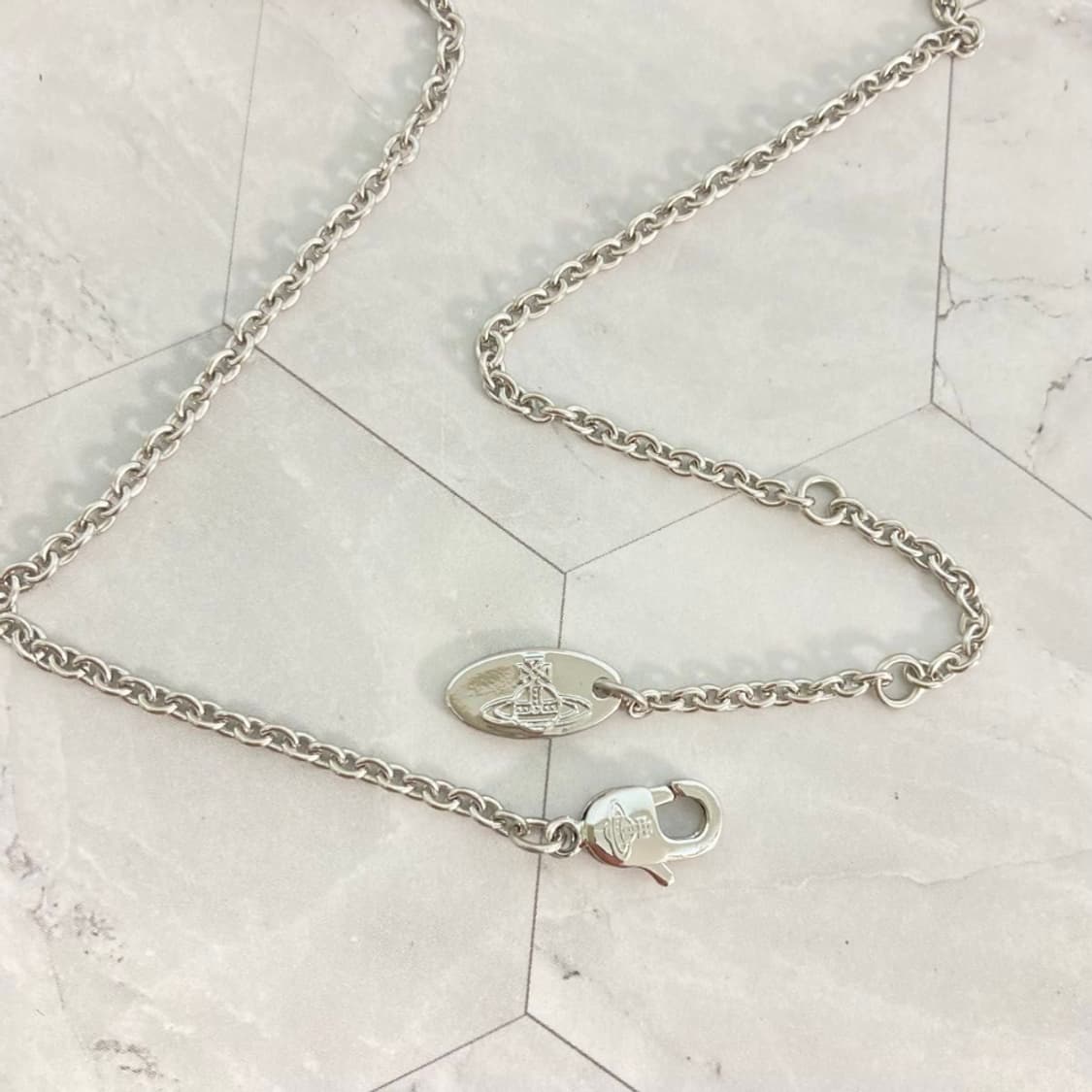 비비안웨스트우드 아카이브 달과별 지르코니아 큐빅 도리나 팬던트 목걸이 상품이미지4