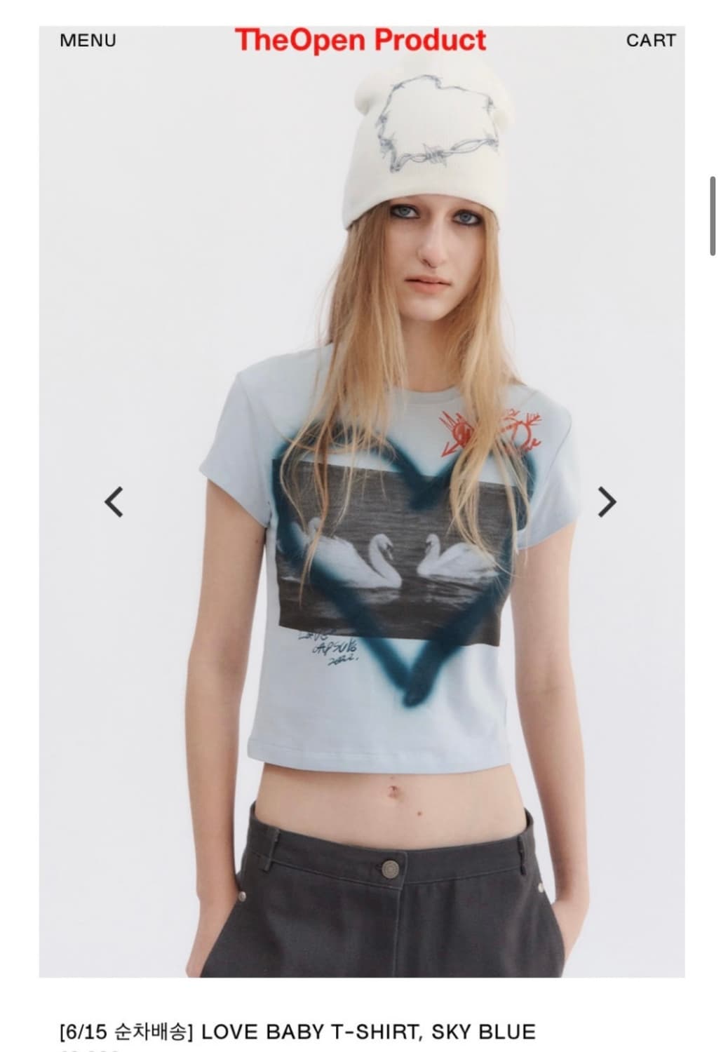 [정가 6만원 새상품] 더오픈프로덕트 반팔 상품이미지4