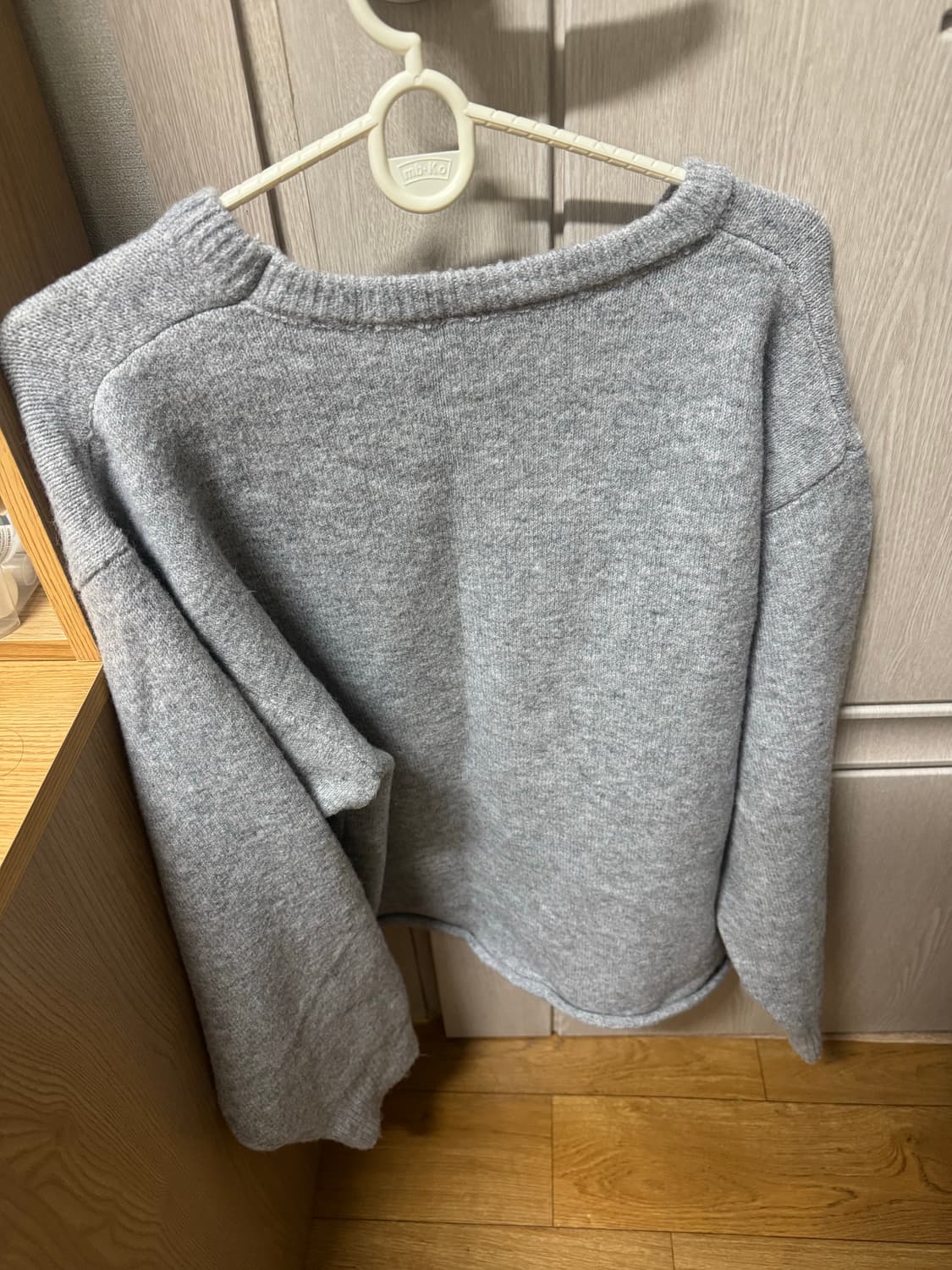 그레이 루즈핏 울니트 상품이미지4