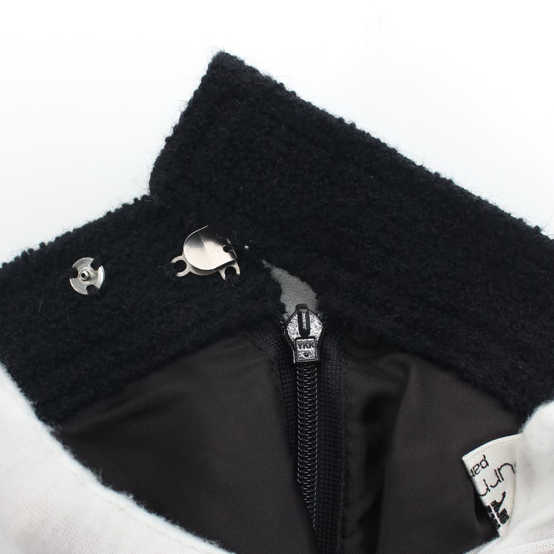 꾸레쥬 울 기본 베이직 미디 에이치라인 스커트 치마 상품이미지10