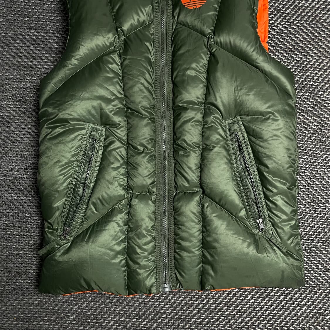 아디다스 립스탑 덕다운 패딩 베스트 카키y 5197 상품이미지3