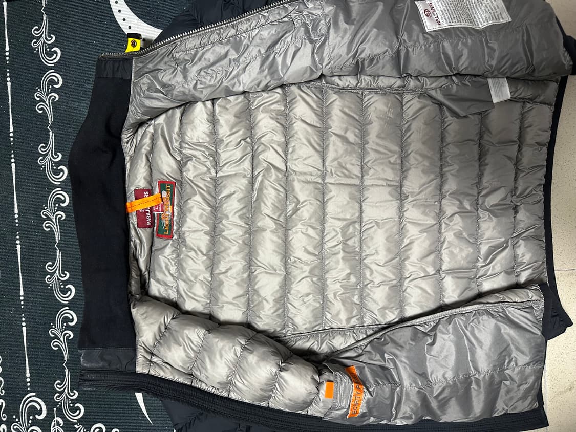 파라점퍼스 유고 패딩 블랙 상품이미지2