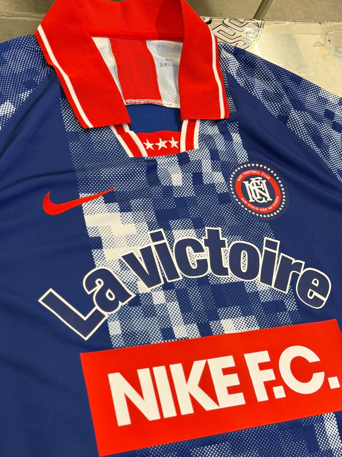 나이키 올드스쿨 FC 홈 풋볼 져지 XL 상품이미지3