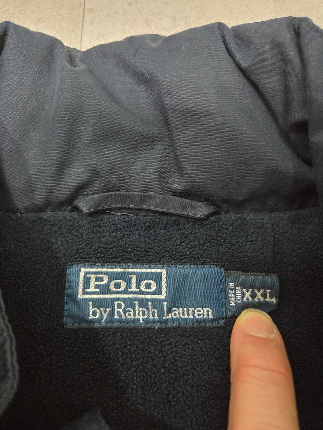 폴로 랄프로렌 남성 네이비 블루종 상품이미지4