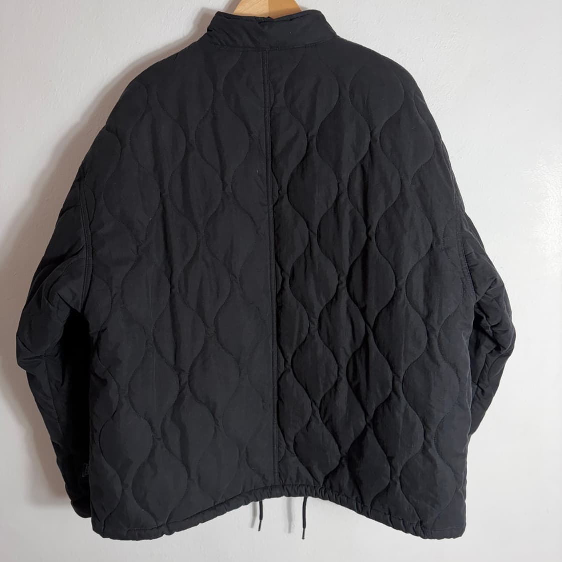 미니멀프로젝트 블랙 퀄팅 자켓 점퍼(XL) 상품이미지2