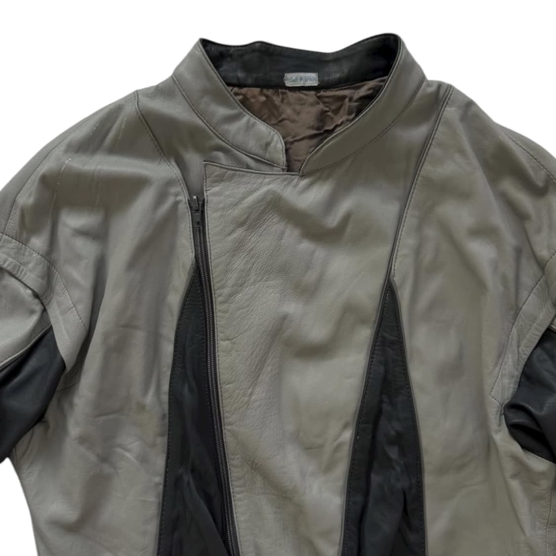 VINTAGE Two-tone panel rider jacket 상품이미지3