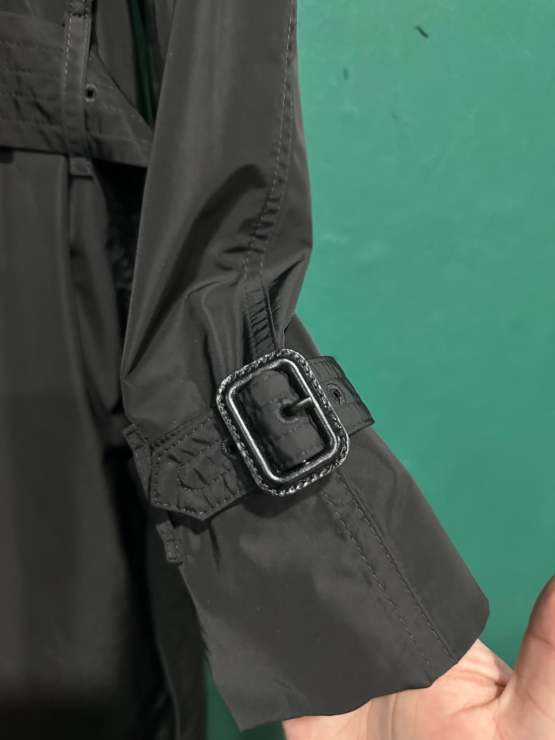 버버리 나일론 여성트렌치코트 uk6 상품이미지9