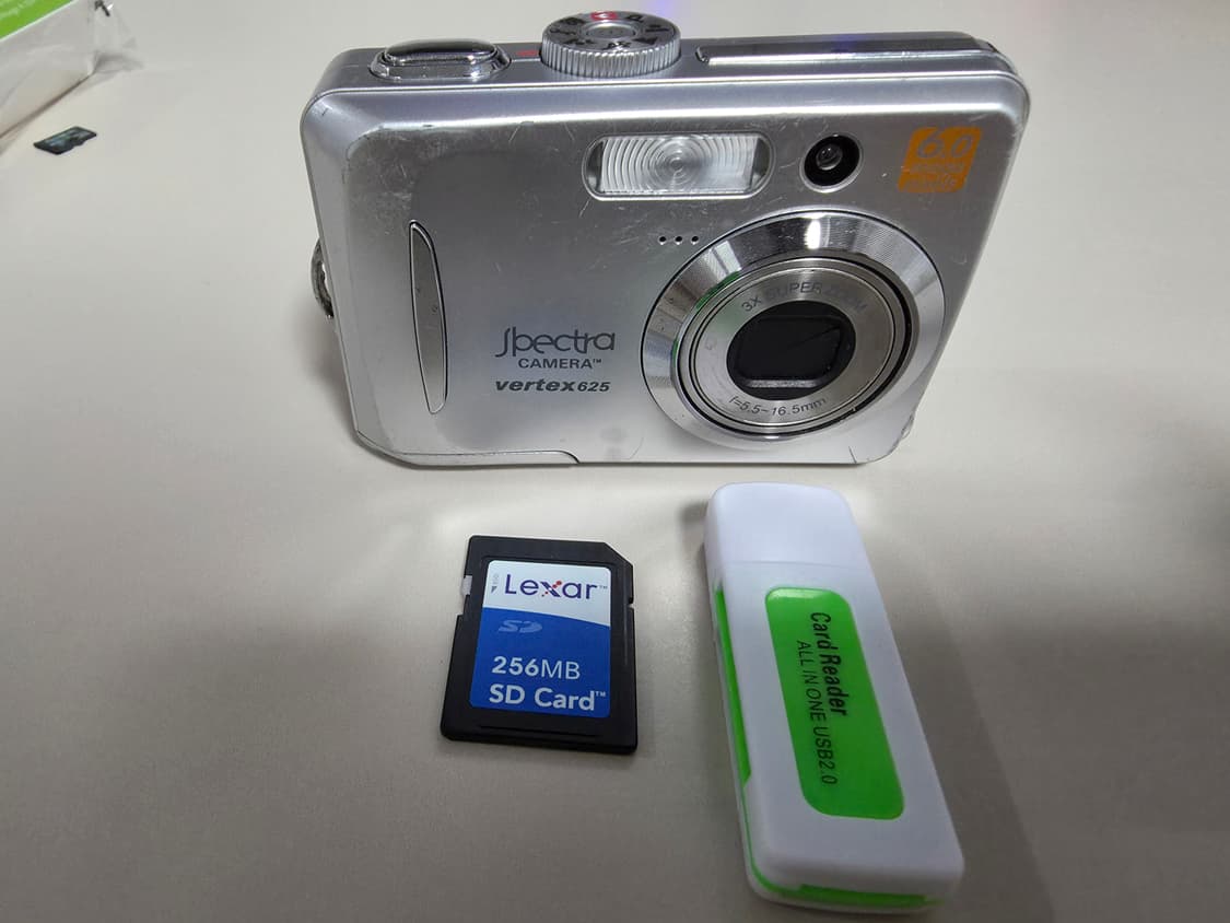 스팩트라 버텍스 625 빈티지 디지털카메라 상품이미지8