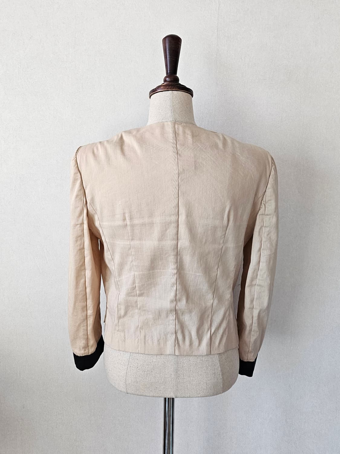 오즈세컨 클래식 배색 쓰리웨이 자켓 44~슬림55핏 상품이미지7