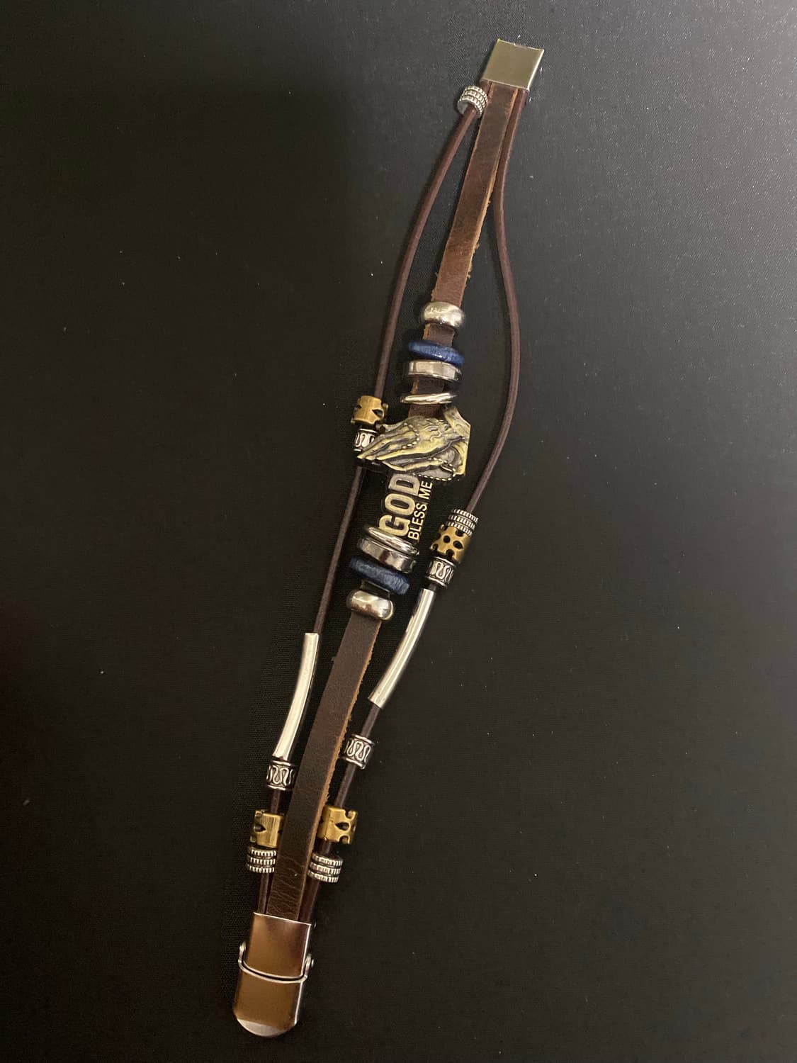 기도 가죽 팔찌 상품이미지2