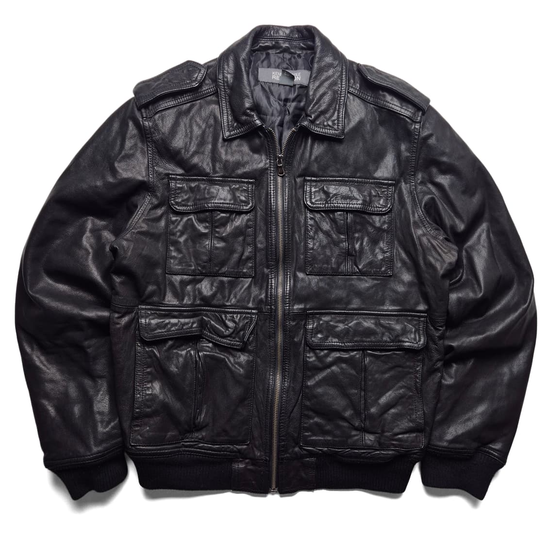 [S] 케네스콜 리얼레더자켓 상품이미지1