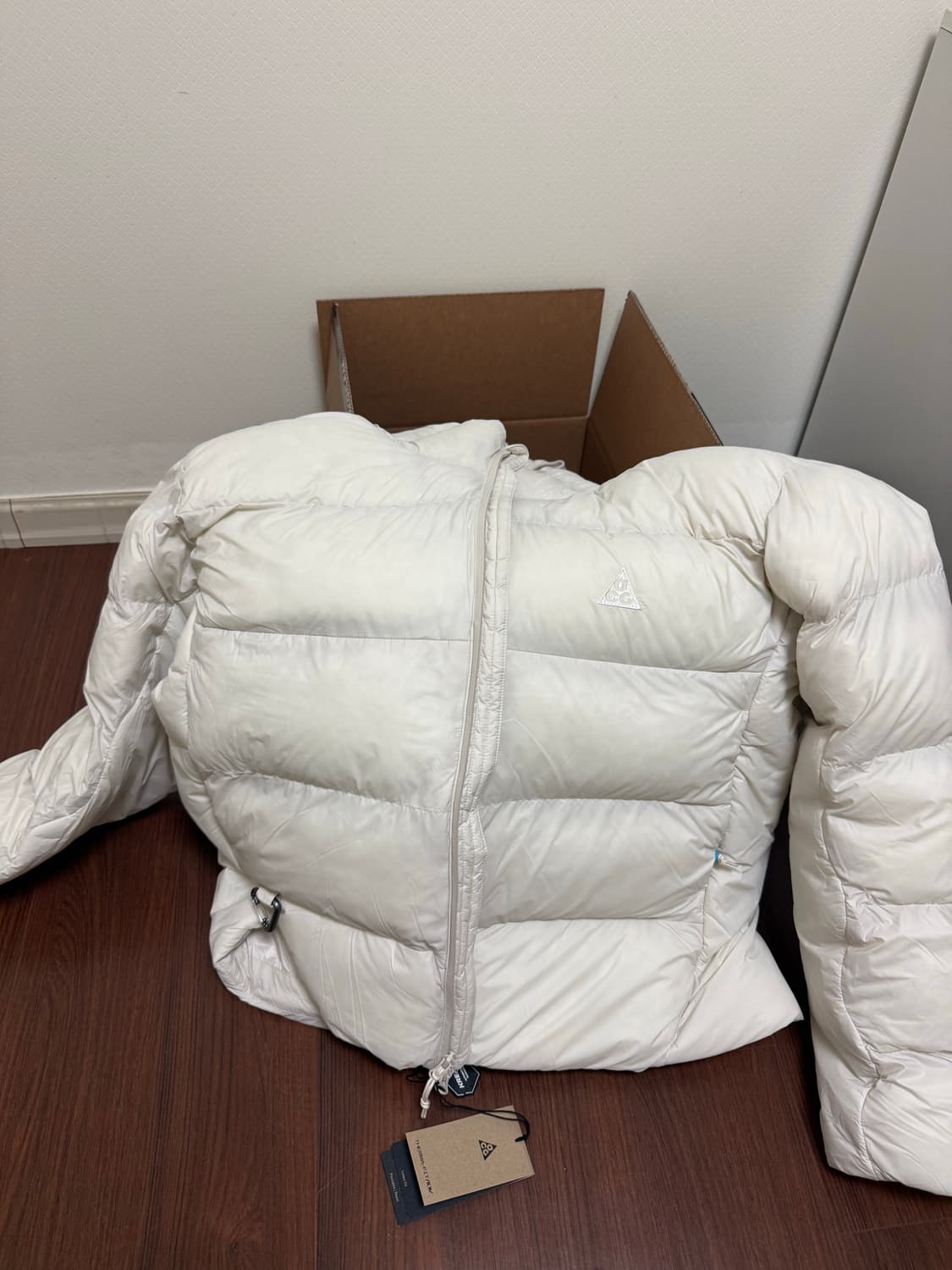 나이키 ACG 써마핏 ADV 루나 레이크 루즈 후드 자켓 라이트 오어우드 상품이미지1