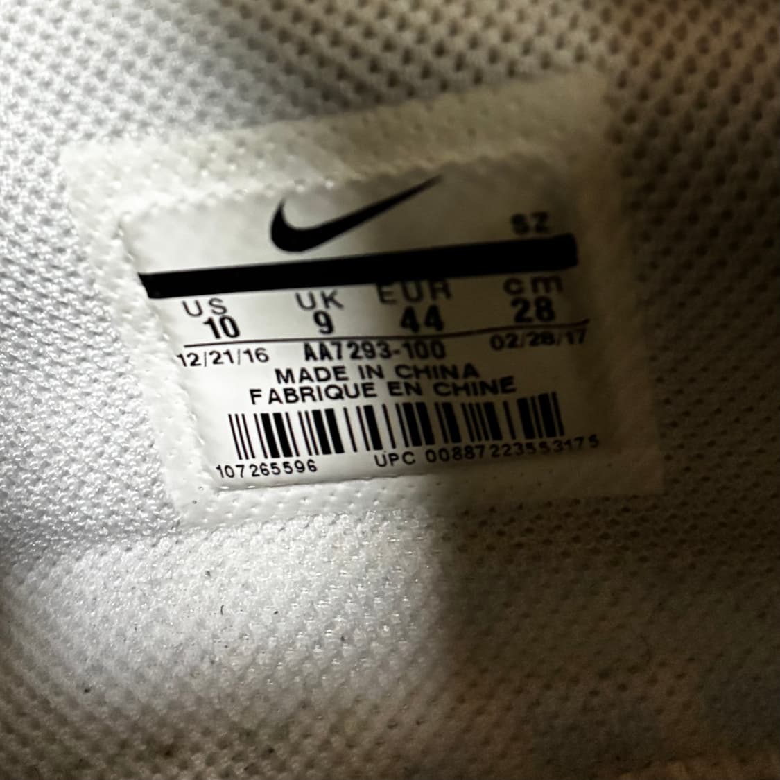 [280] 오프화이트 더텐 에어맥스 90 OG 상품이미지6