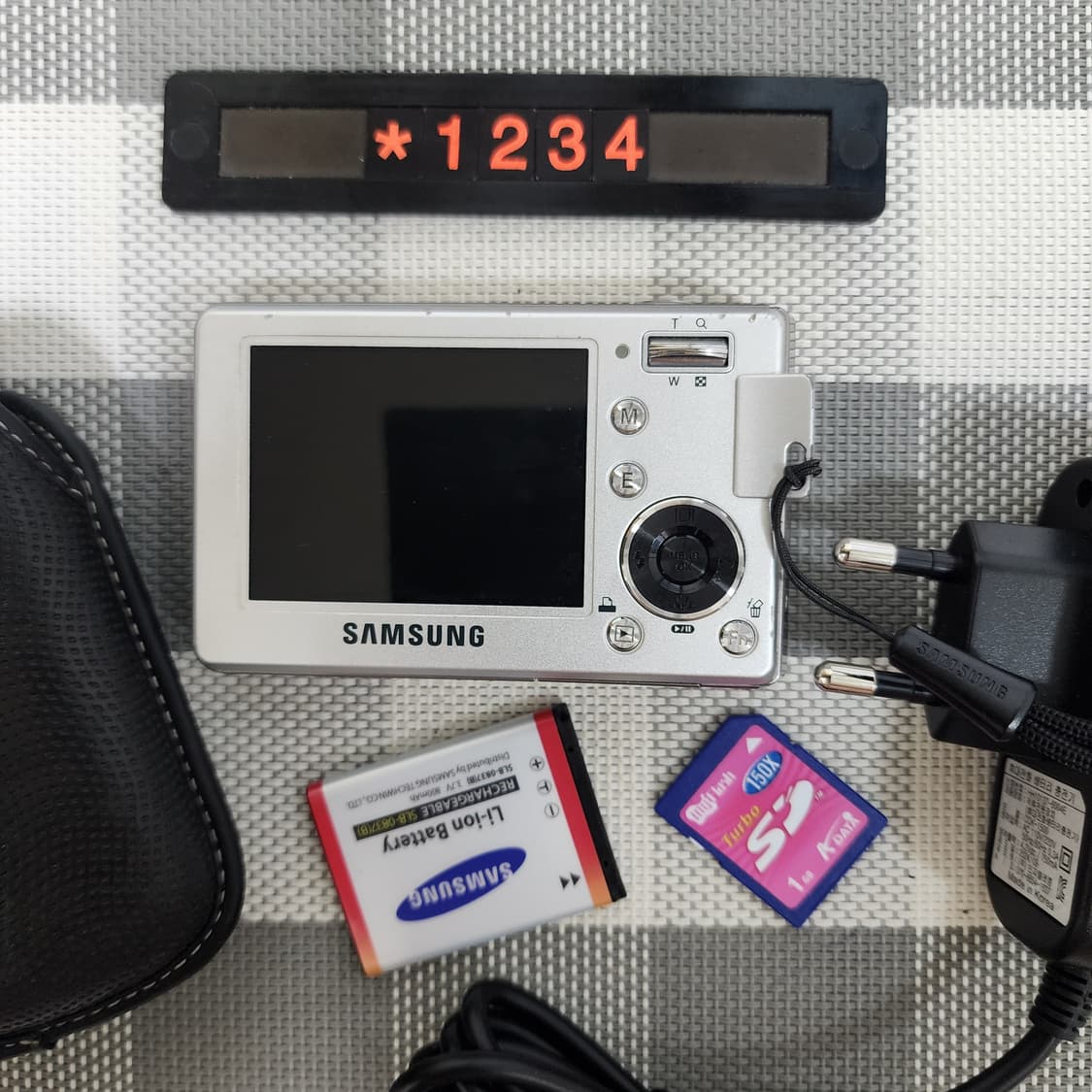 삼성 블루 L 831 디지털카메라 파우치포함 상품이미지4