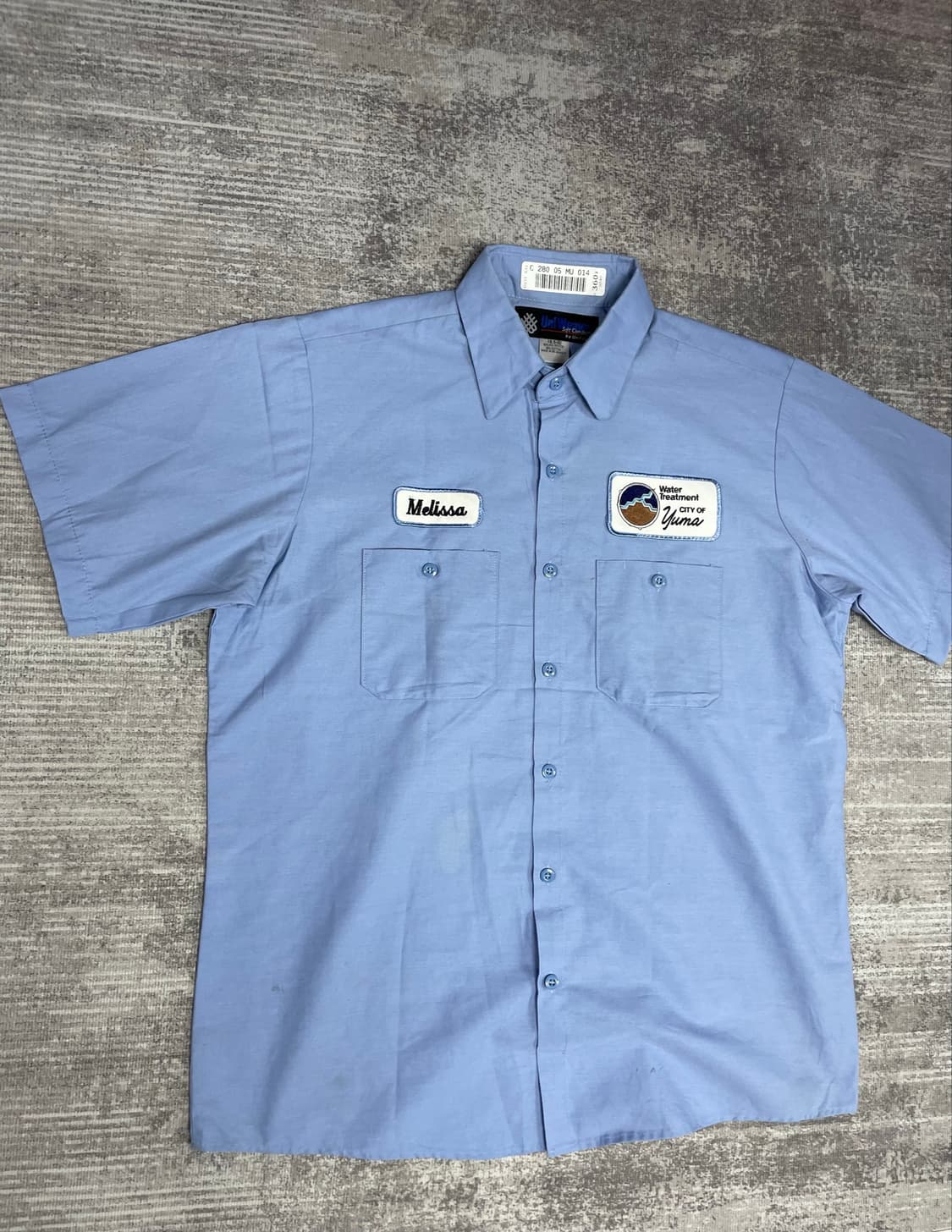 Vtg work shirt SEX ADDICT 상품이미지8