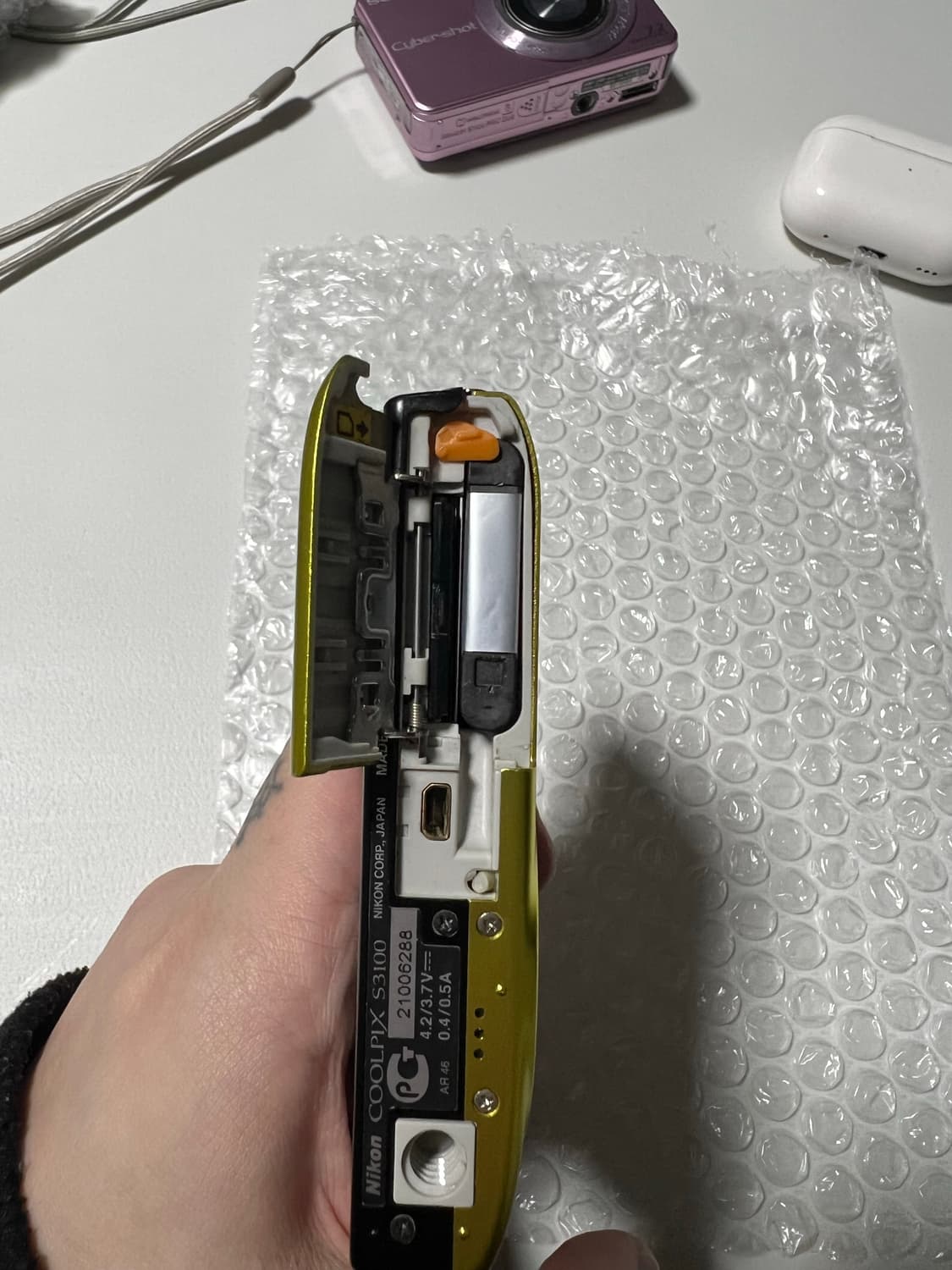 희귀 색상 라임 레몬 아이돌 디카 니콘 쿨픽스 S3100 상품이미지4