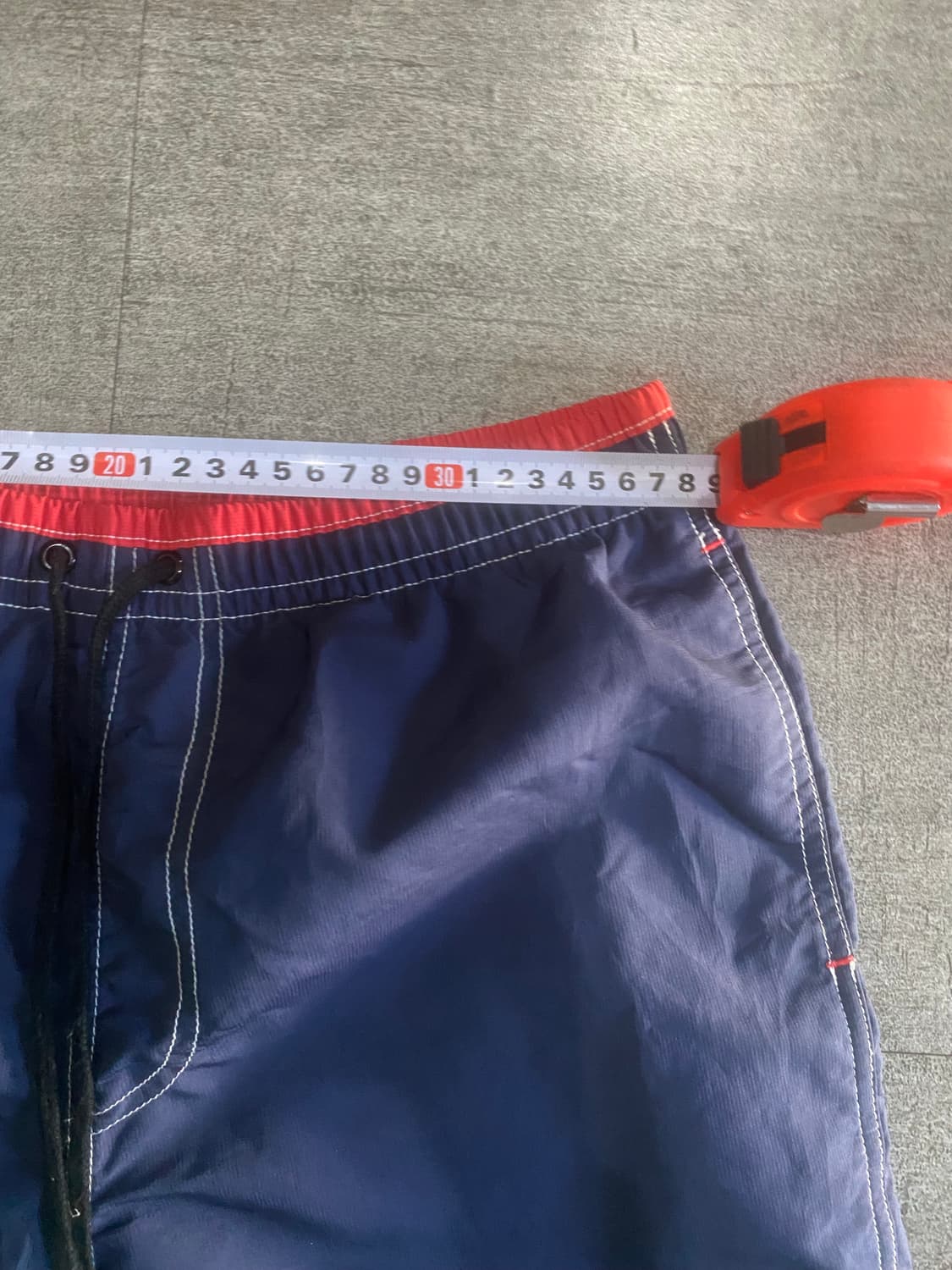 일본빈티지 올드스쿨아메카지 스윔나일론 하프팬츠반바지 상품이미지2