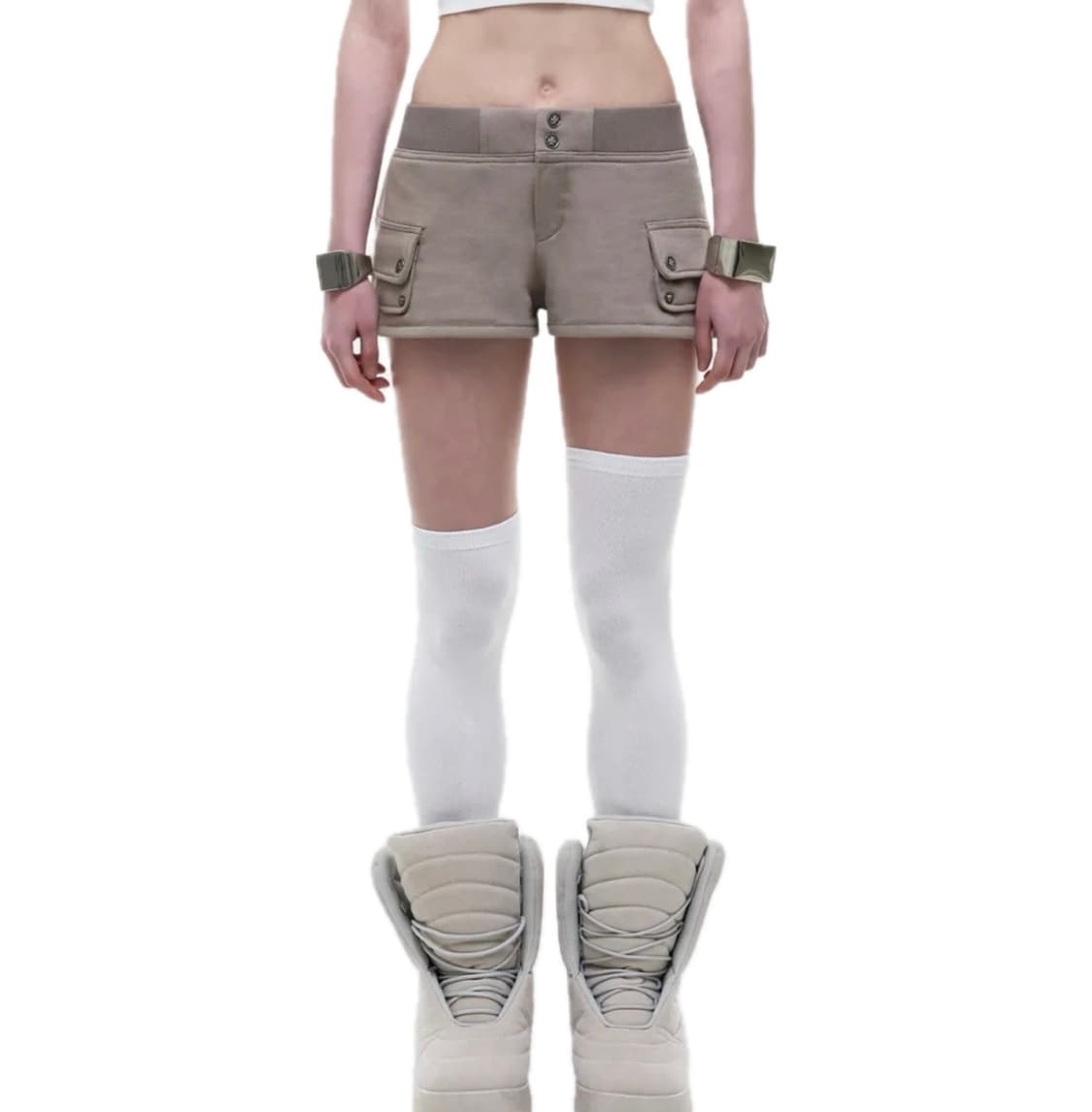 오퍼스 0012 BOO 마이크로 카고 팬츠 베이지 상품이미지1