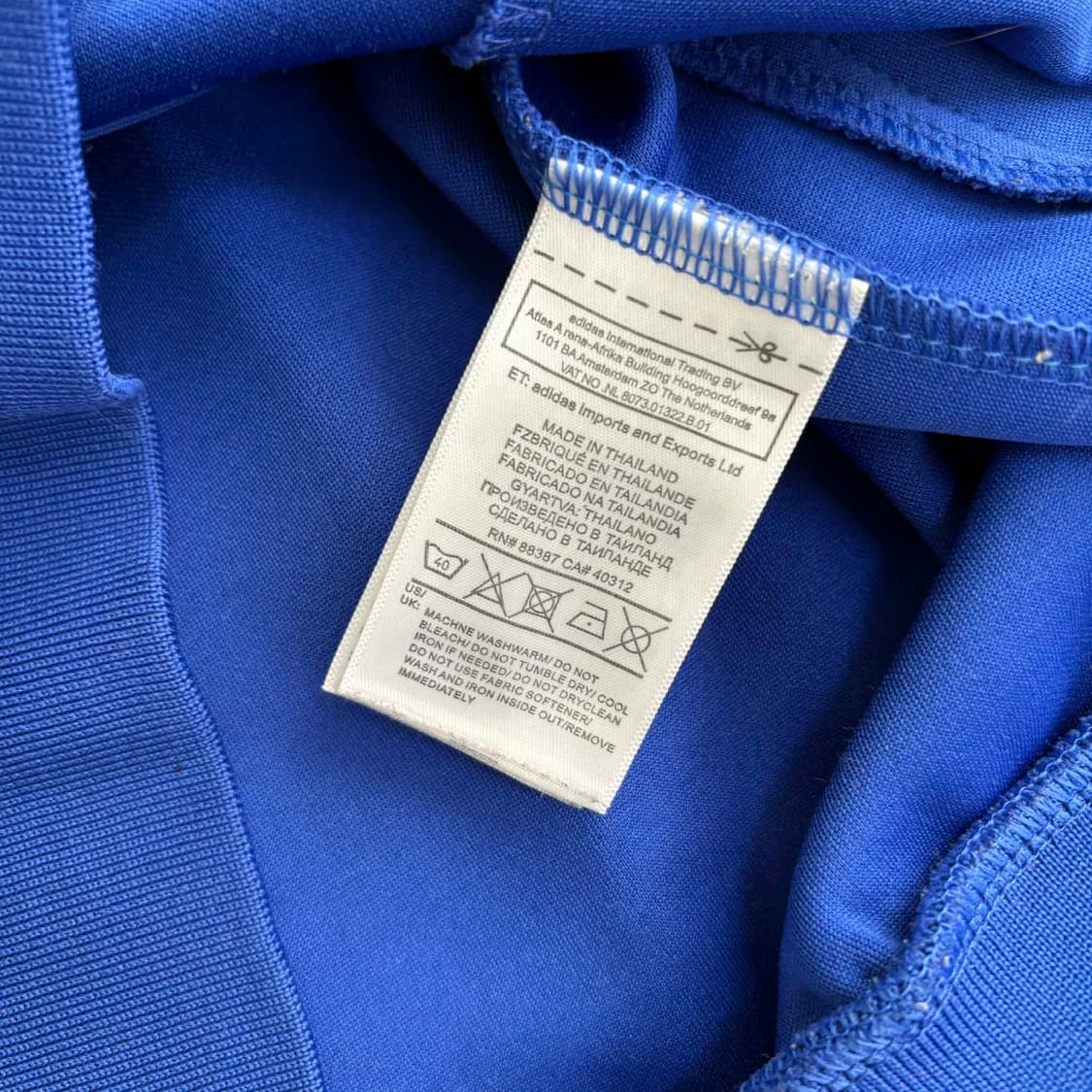 아디다스 첼시 유니폼 맨즈라인 트랙탑 희귀져지(XL) 상품이미지7