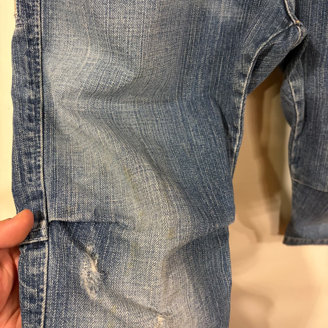 00‘s 마리떼 프랑소와 저버  버클 카프리팬츠 상품이미지3