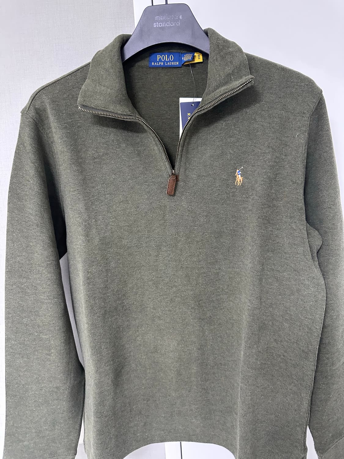 폴로랄프로렌 하프집업 그린  M(100) 상품이미지1