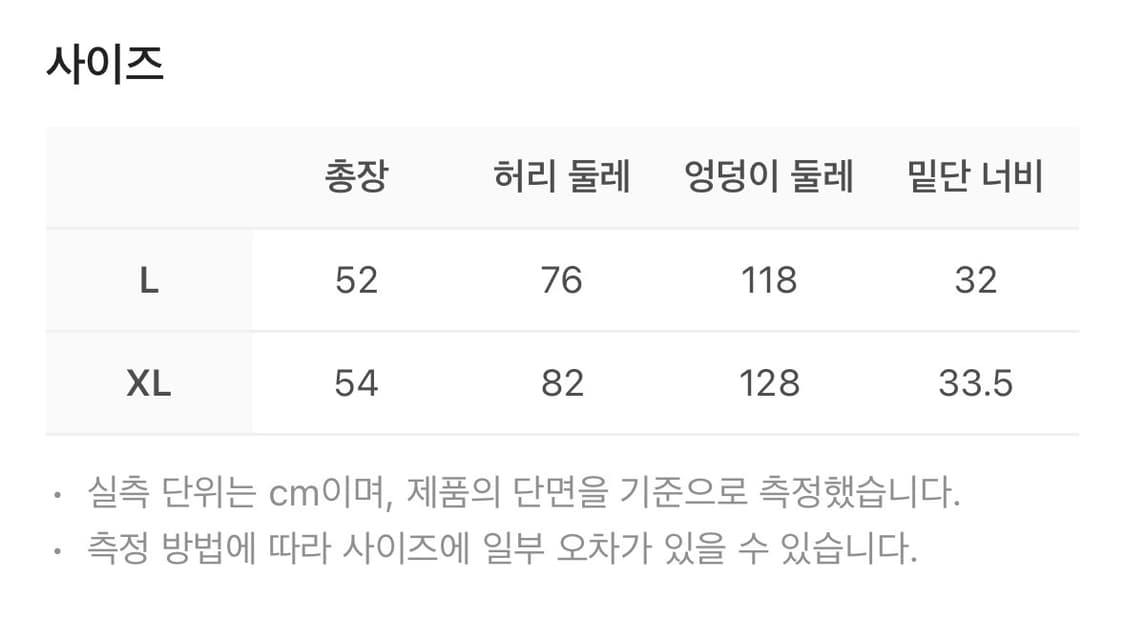 앤드원더 x 그라미치 숏팬츠 L 상품이미지3