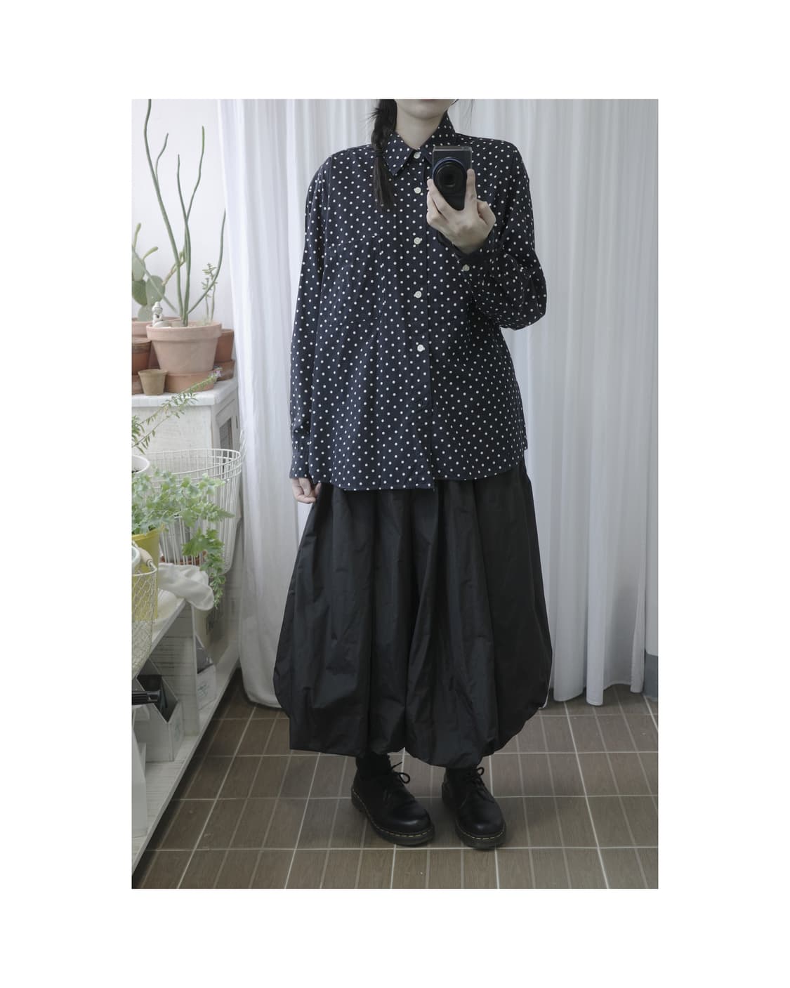 Dot bandit shirt 상품이미지4