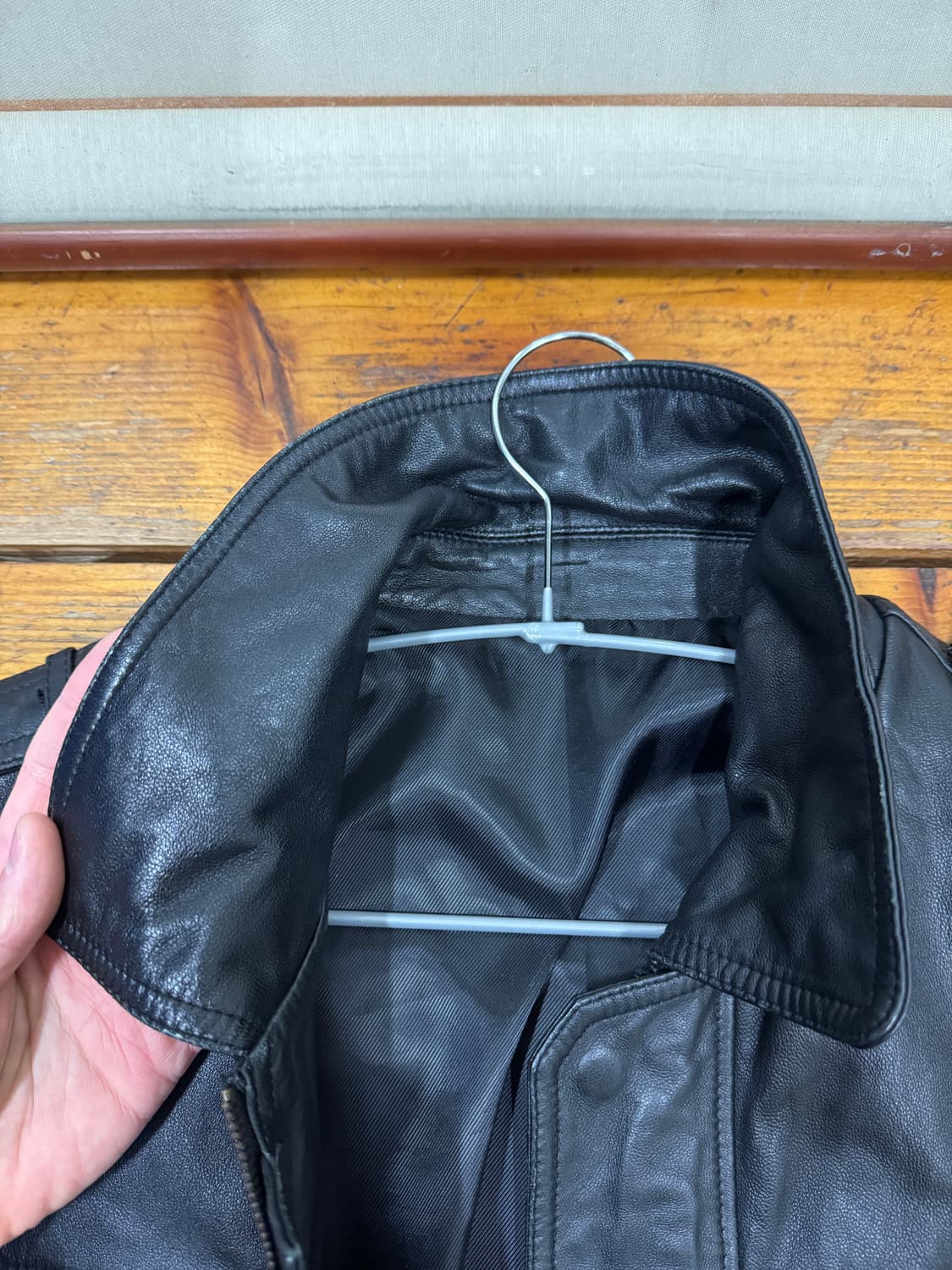 이태리 양가죽 자켓 사이즈 95 깨끗해요 상품이미지2