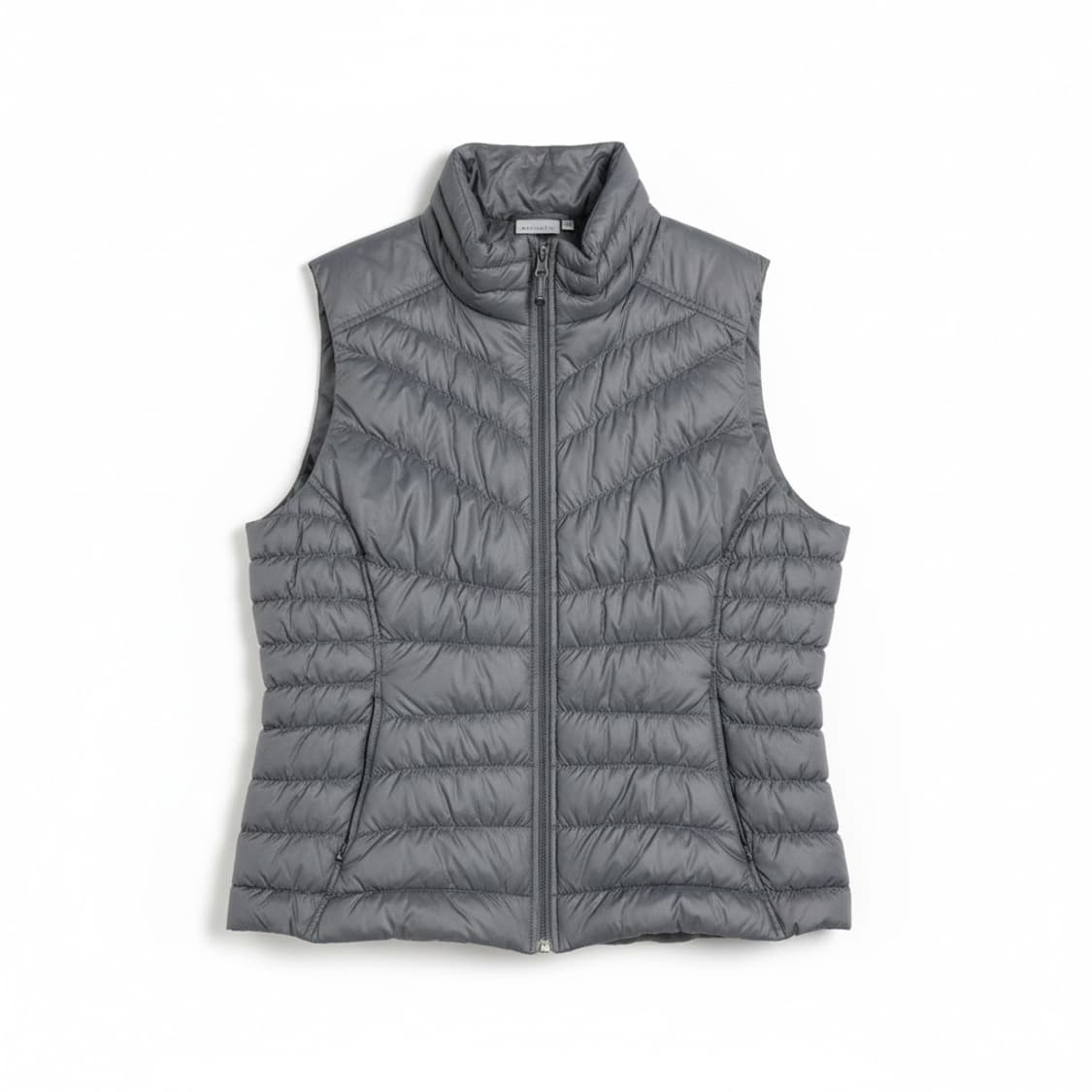 Athleta 경량 패딩 조끼 그레이 여성용 XL 상품이미지1