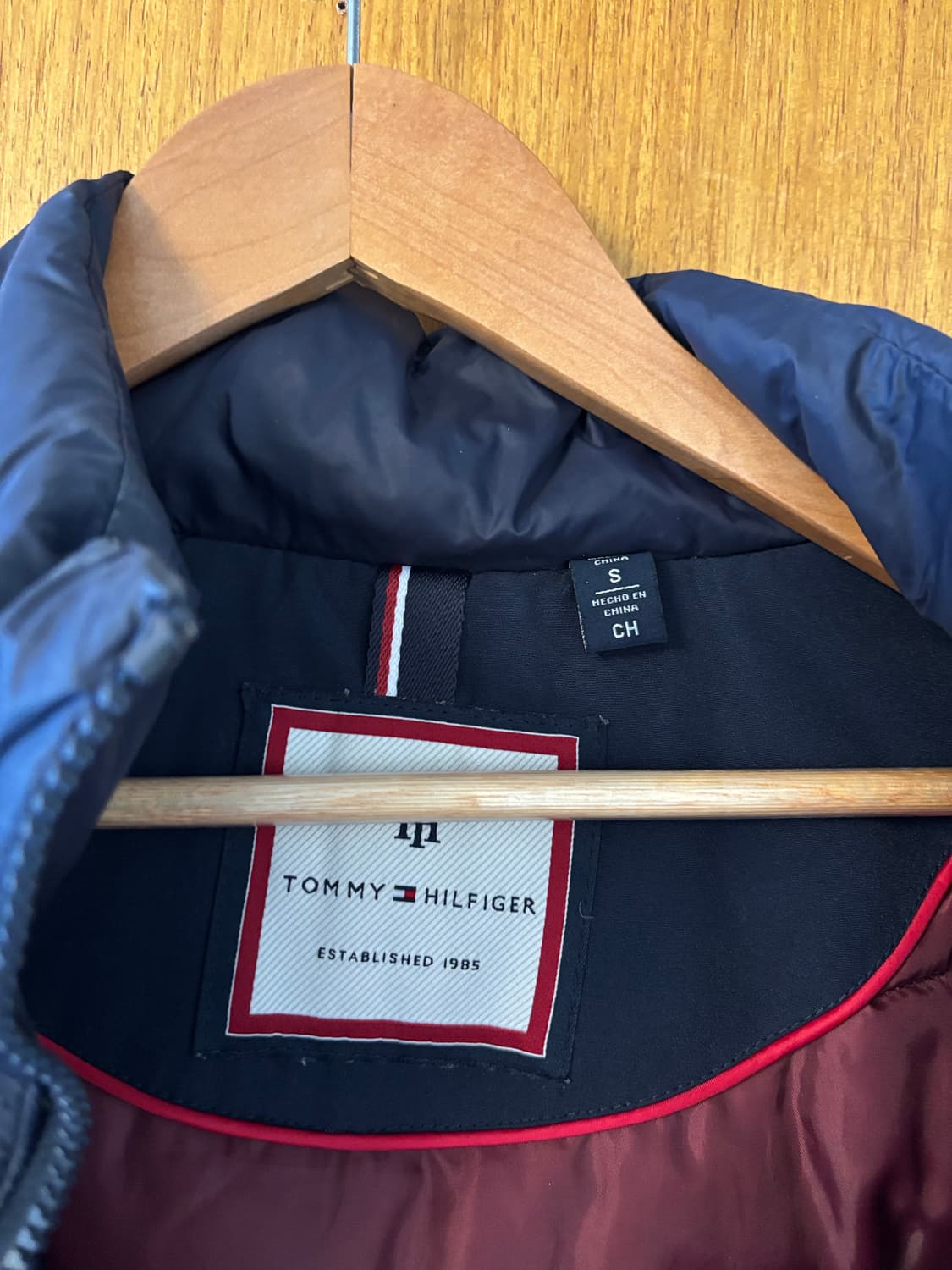 타미힐피거 네이비 여자 야상 점퍼 상품이미지4