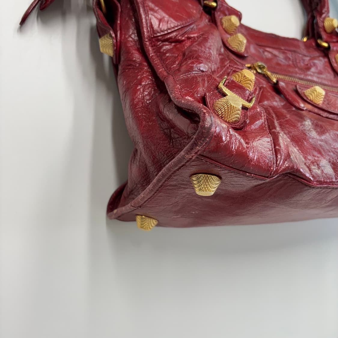 발렌시아가 자이언트 파트타임. 모터백 시티백 르시티 르카골 상품이미지3