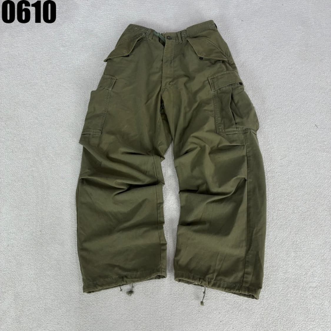 카키색 카고 조거팬츠  상품이미지1