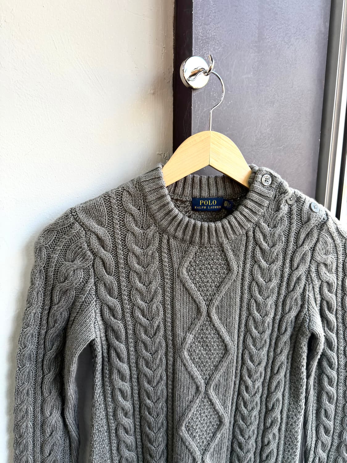 XS/ 폴로랄프로렌 꽈배기 니트 원피스 상품이미지3