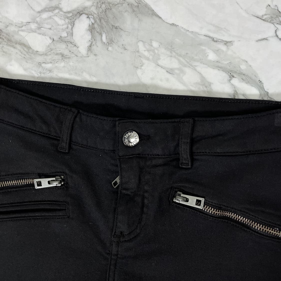 쟈딕앤볼테르 블랙 여성 청바지 블랙진 (허리25-26) 상품이미지4