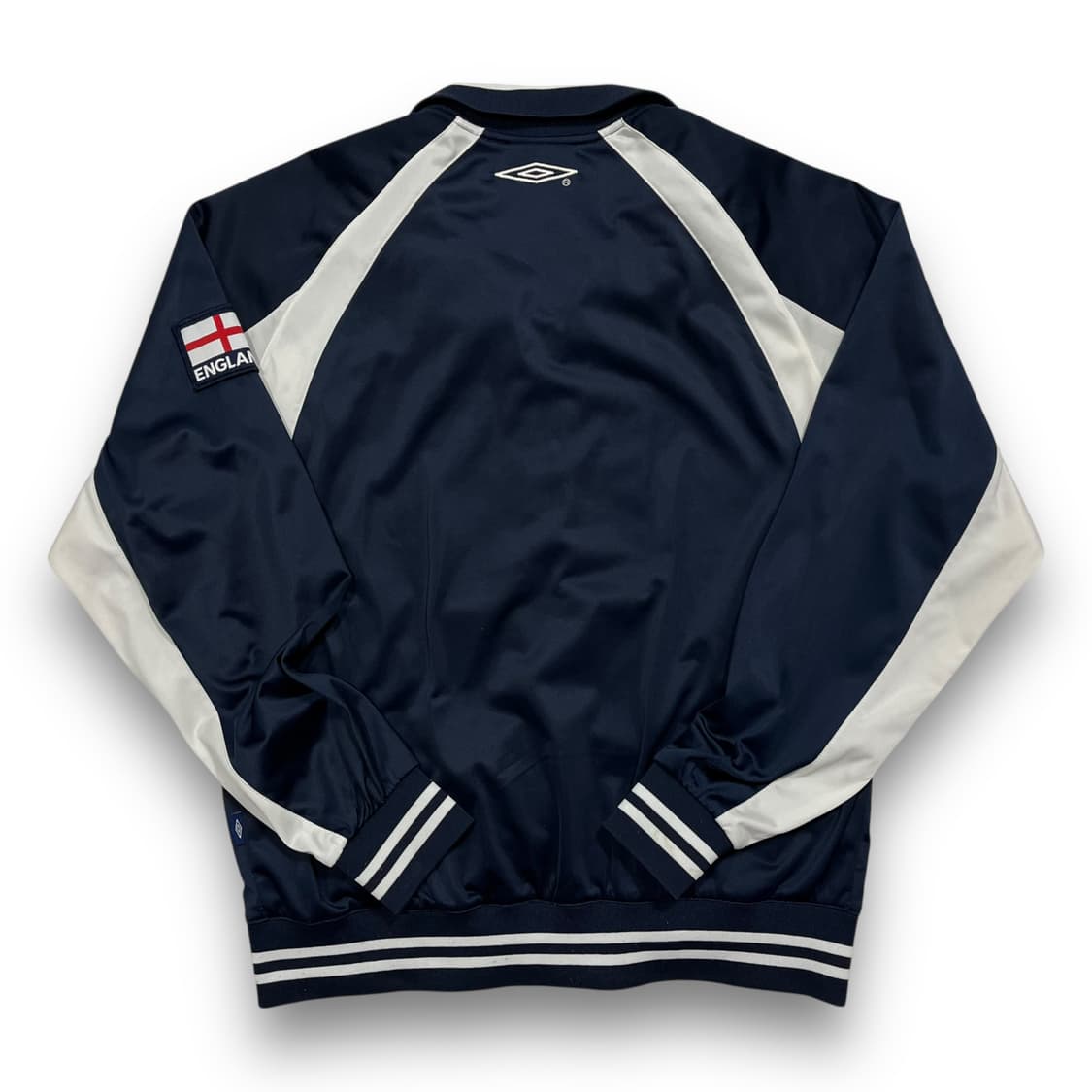 엄브로 00s 잉글랜드 네이비 트랙탑 져지 상품이미지3