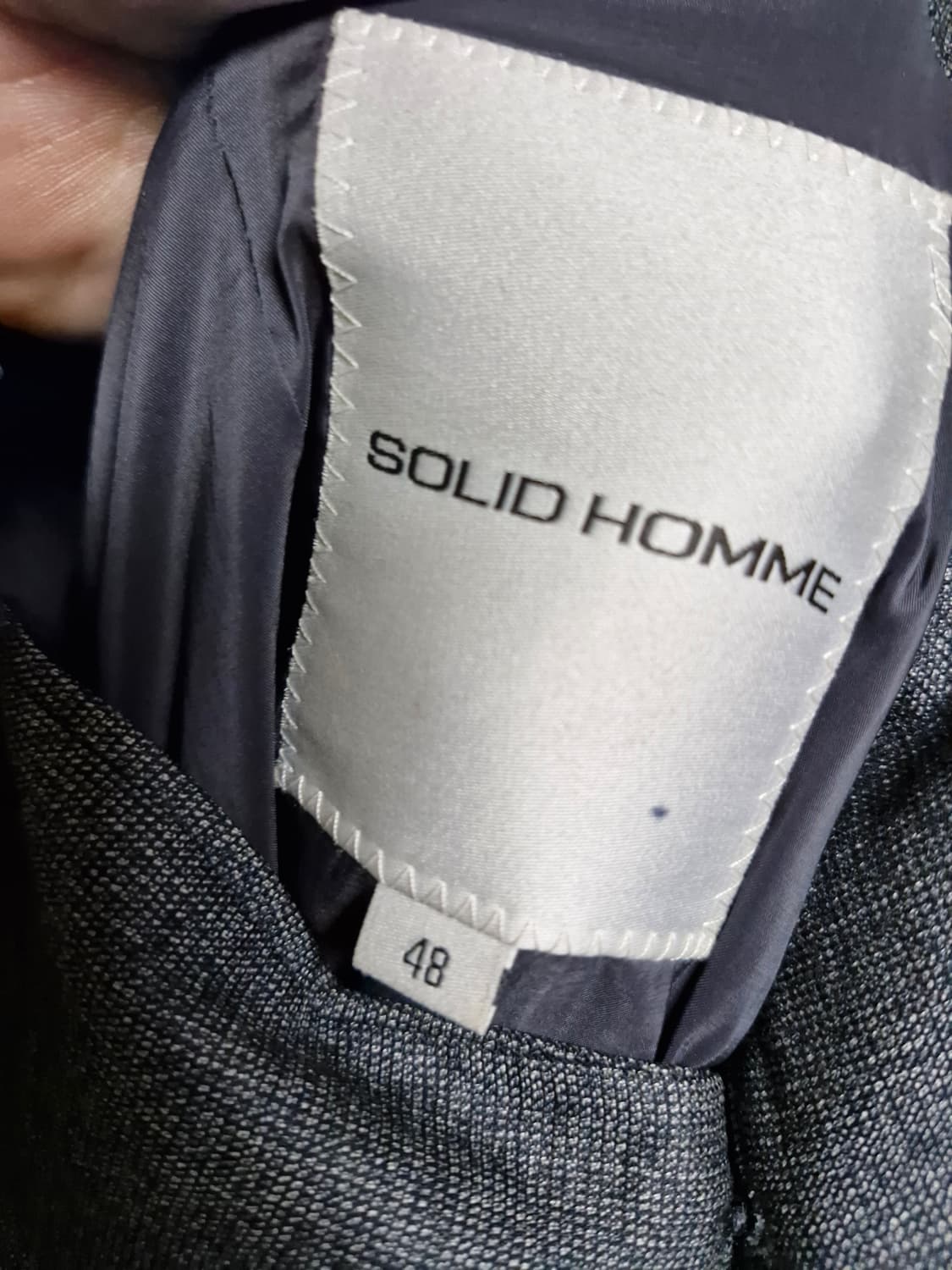 솔리드 옴므 춘추용 블레이져 48(한국95) 상품이미지3