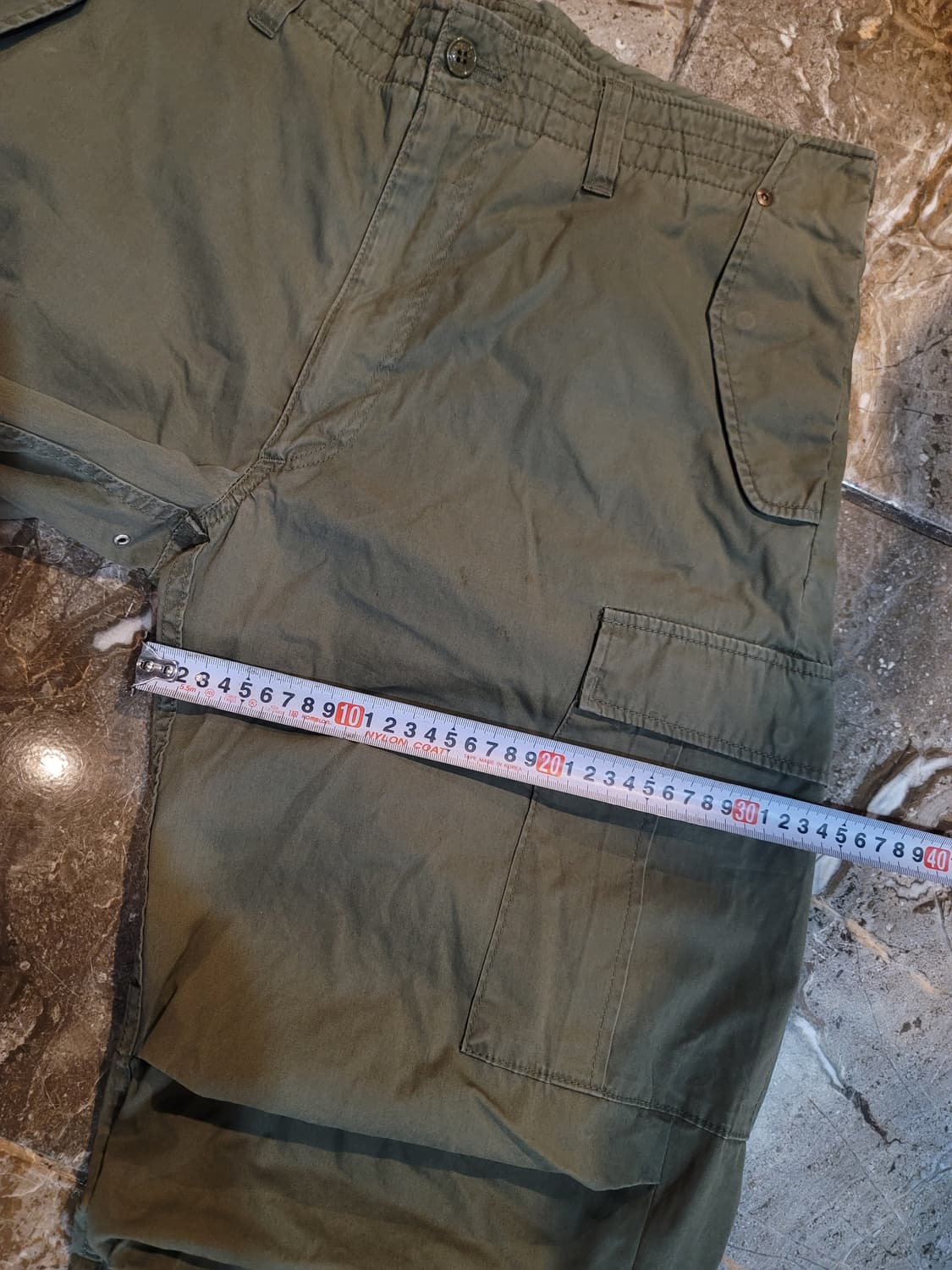 더블탭스 m65 올리브 카고팬츠  상품이미지6