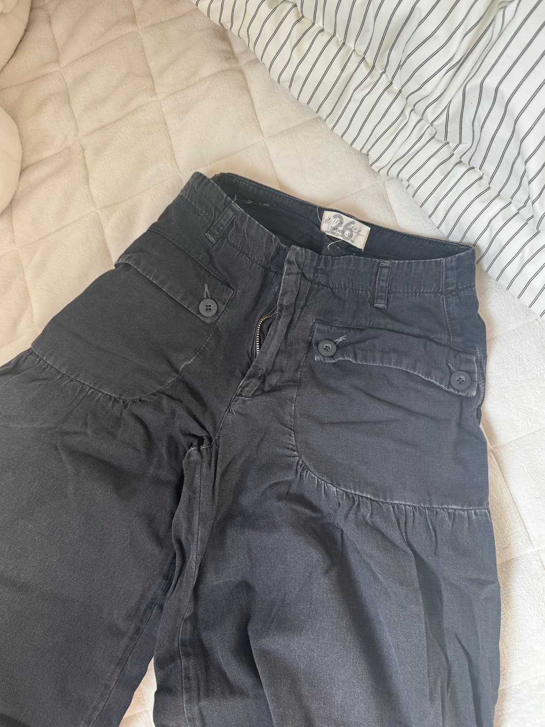 Free people vintage 재질 팬츠  착샷있음 상품이미지4