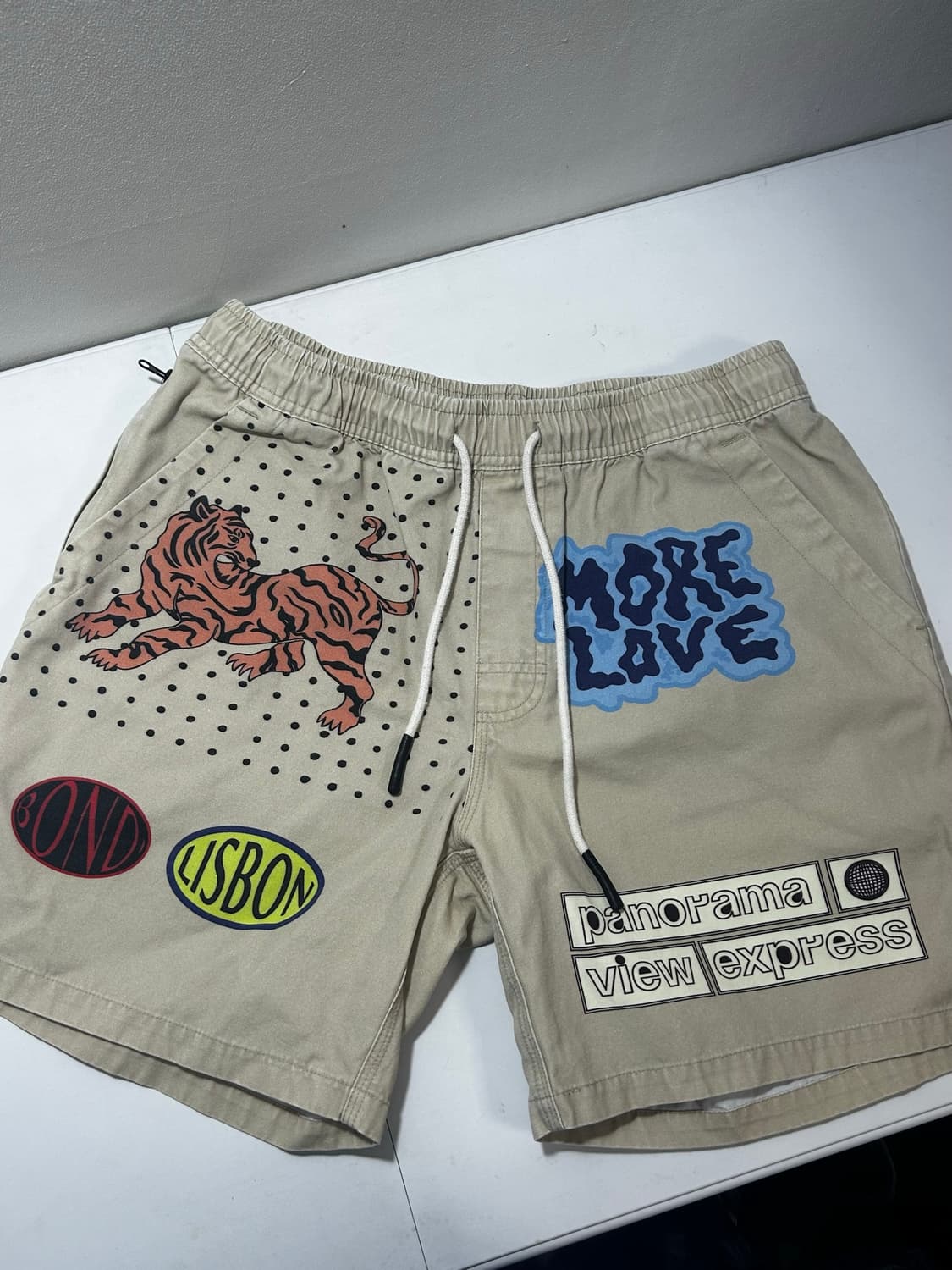 OAS Tiger Love Canvas 숏팬츠 상품이미지2