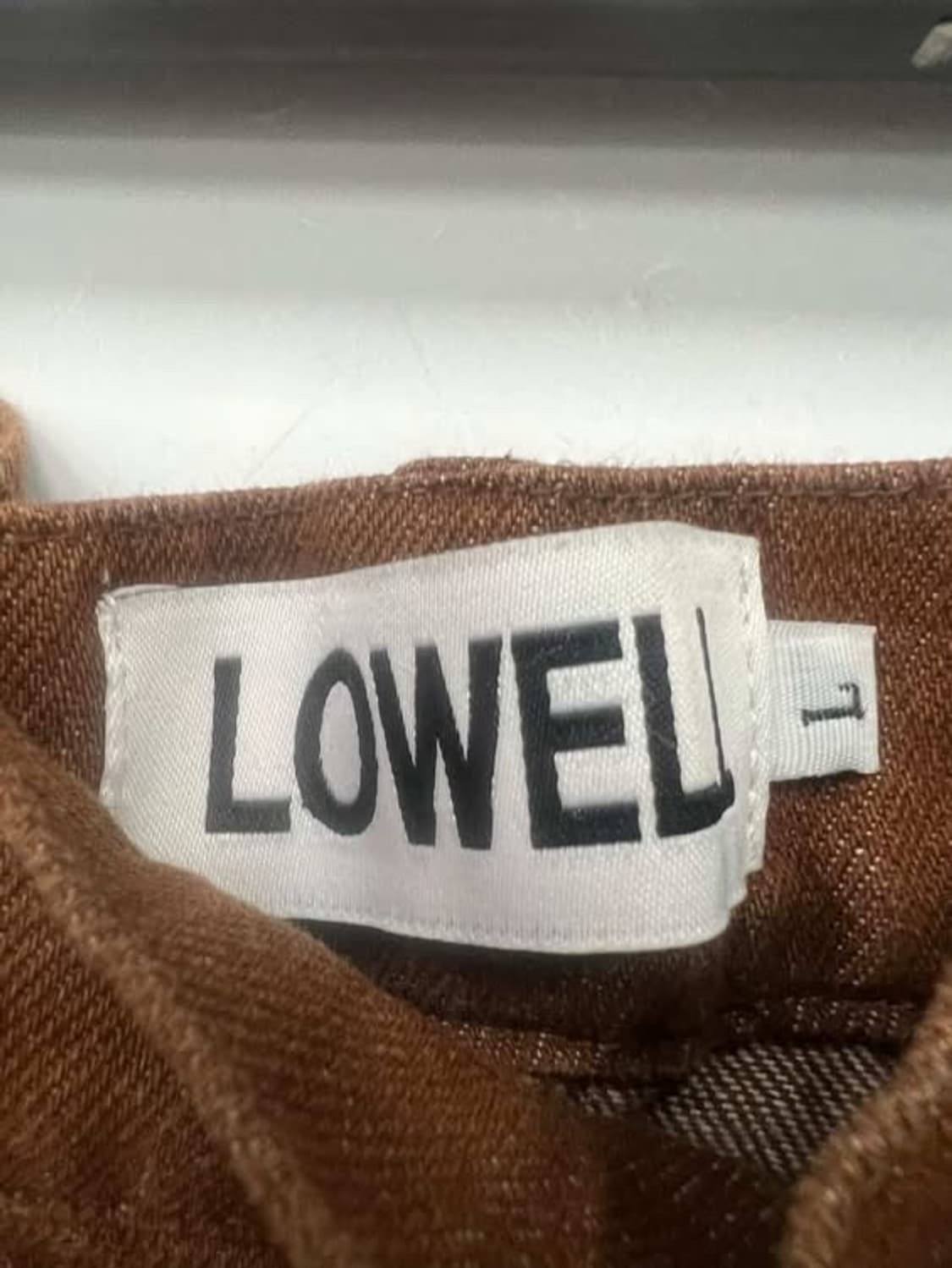 LOWELL 브라운 팬츠 상품이미지3