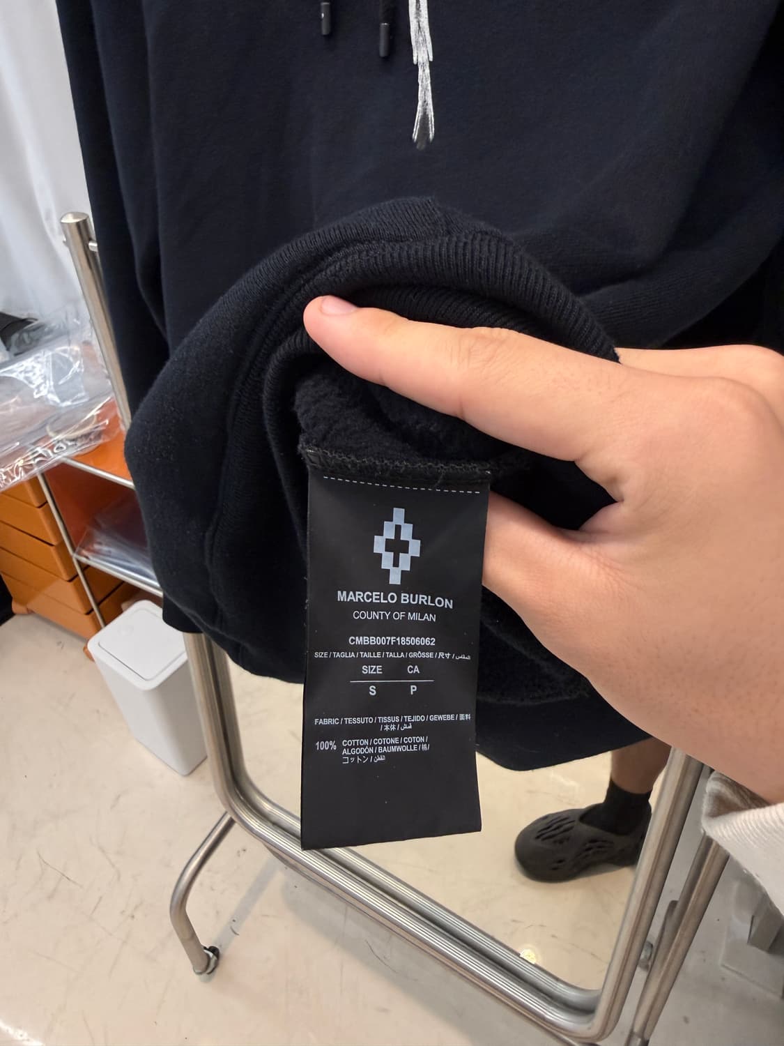 마르셀로 불론 화이트 윙 후드티 상품이미지4