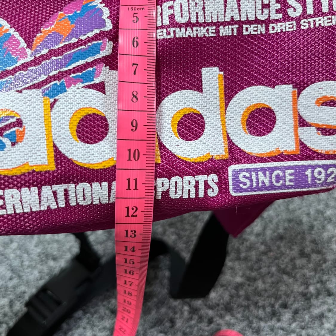 아디다스 90s 올드스쿨 힙색 퍼플 상품이미지7