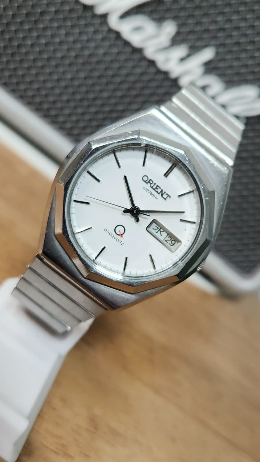 # 빈티지 오리엔트 오리지널 뻐뻐시 데이데이트 빈티지시계  급처 상품이미지4