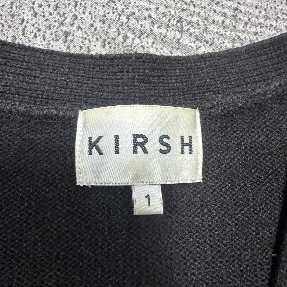 ✨ (바배) 키르시 블랙 니트 가디건 상품이미지3