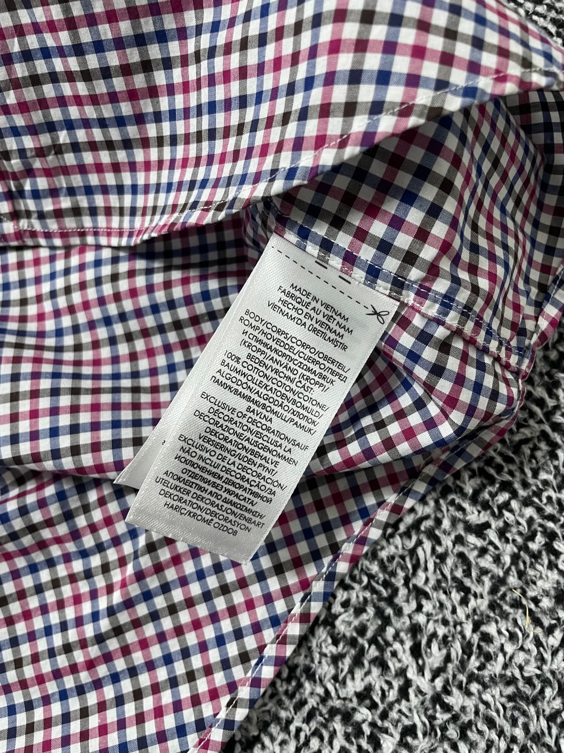 빈티지9. 폴로랄프로렌 클래식핏 체크셔츠 코튼 셔츠 상품이미지4