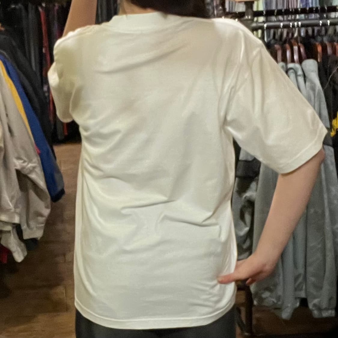 [HI] 빈티지 반팔 화이트 상품이미지5