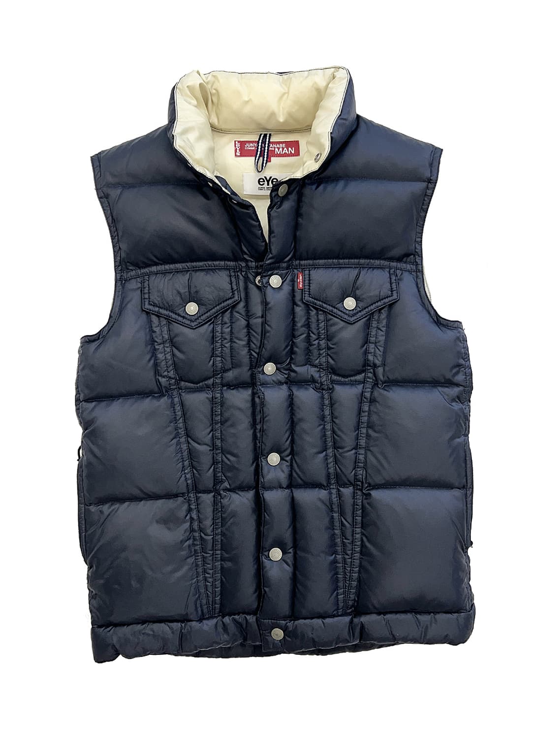 준야와타나베 x 리바이스 트러커 패딩 베스트 상품이미지3