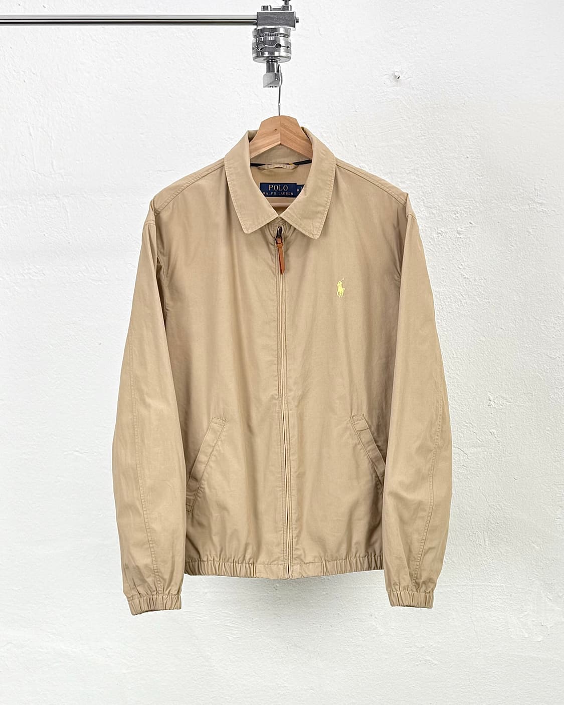 폴로 랄프로렌 베이지  코튼쉘 옐로우 포니 베이포트 자켓 상품이미지1