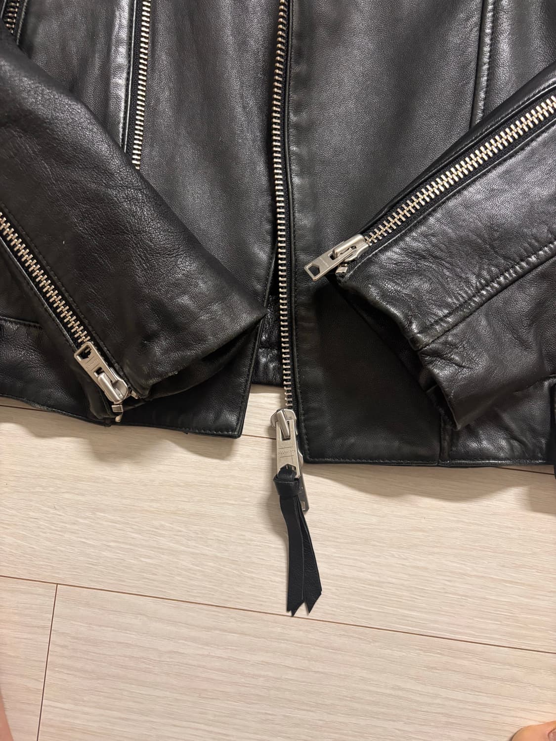 (Ssize) 올세인츠 재스퍼 양가죽 자켓 상품이미지5